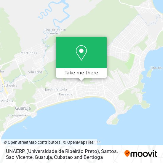 UNAERP (Universidade de Ribeirão Preto) map