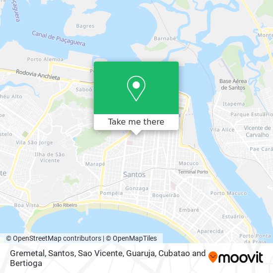 Gremetal map