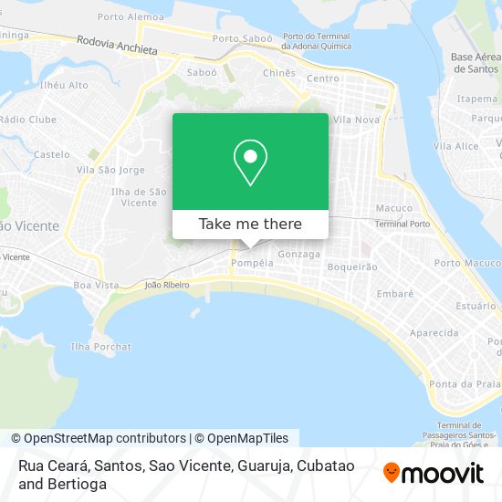 Rua Ceará map