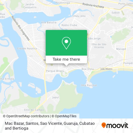 Mac Bazar map
