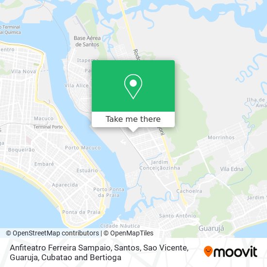 Anfiteatro Ferreira Sampaio map