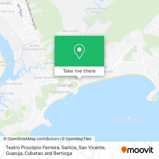 Teatro Procópio Ferreira map