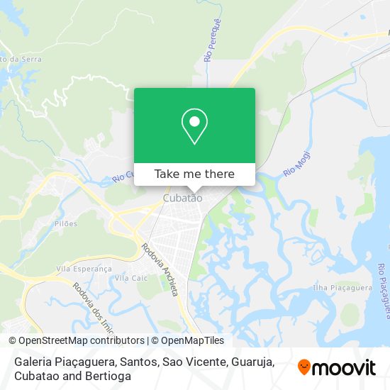 Galeria Piaçaguera map