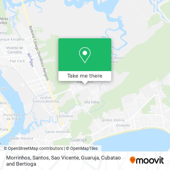 Morrinhos map