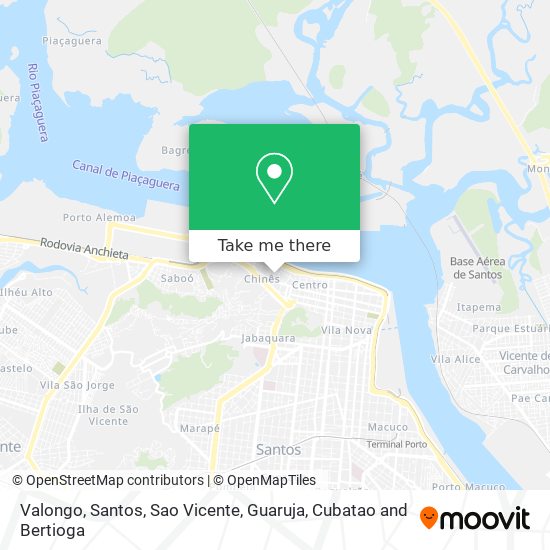 Valongo map