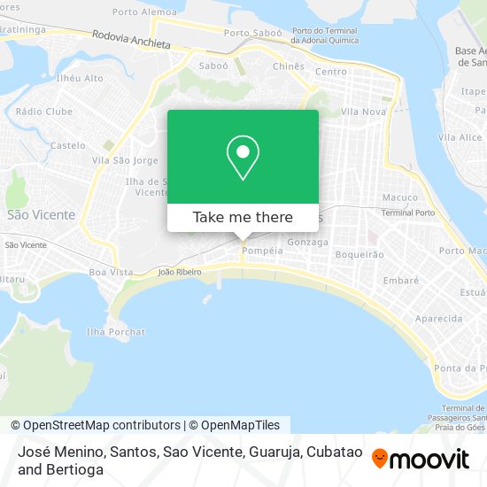 José Menino map