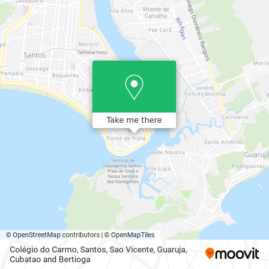 Colégio do Carmo map