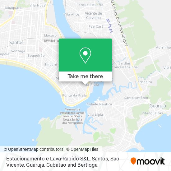 Estacionamento e Lava-Rapido S&L map