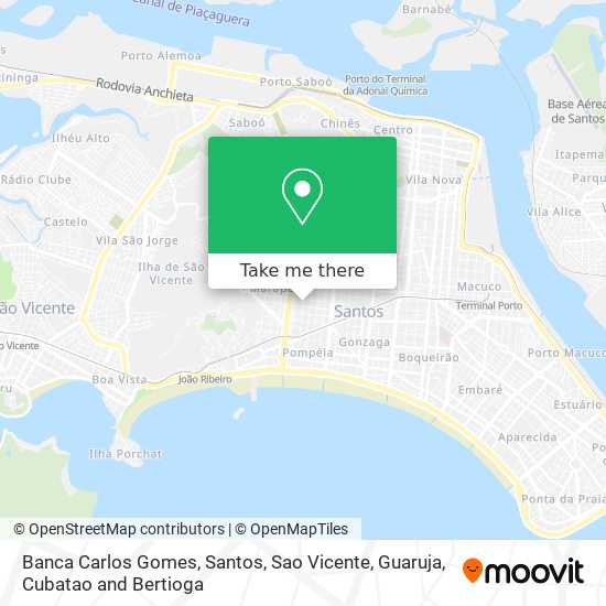 Mapa Banca Carlos Gomes