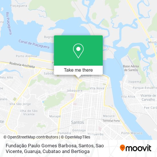 Fundação Paulo Gomes Barbosa map