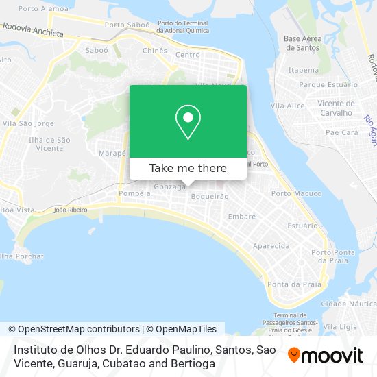 Instituto de Olhos Dr. Eduardo Paulino map