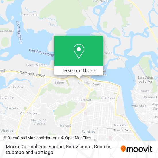 Morro Do Pacheco map