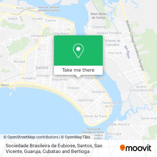 Sociedade Brasileira de Eubiose map