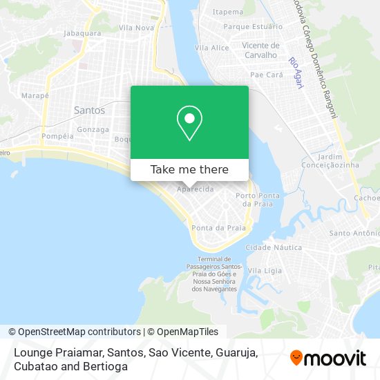 Lounge Praiamar map
