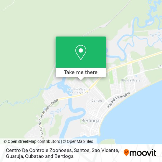 Centro De Controle Zoonoses map