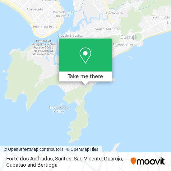 Mapa Forte dos Andradas