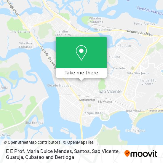 E E Prof. Maria Dulce Mendes map