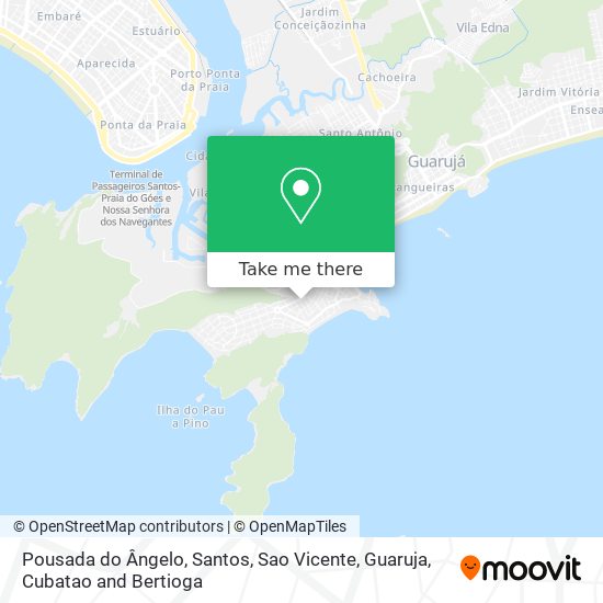 Pousada do Ângelo map