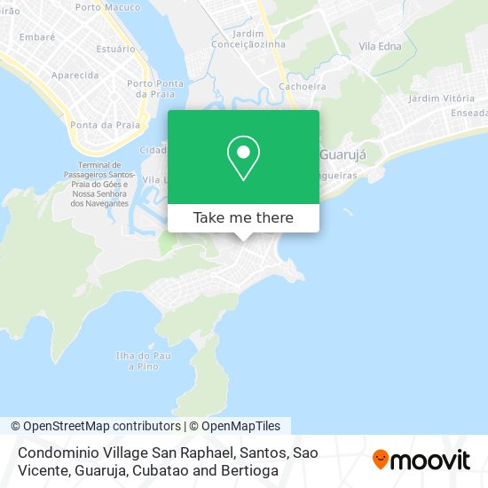 Condominio Village San Raphael map