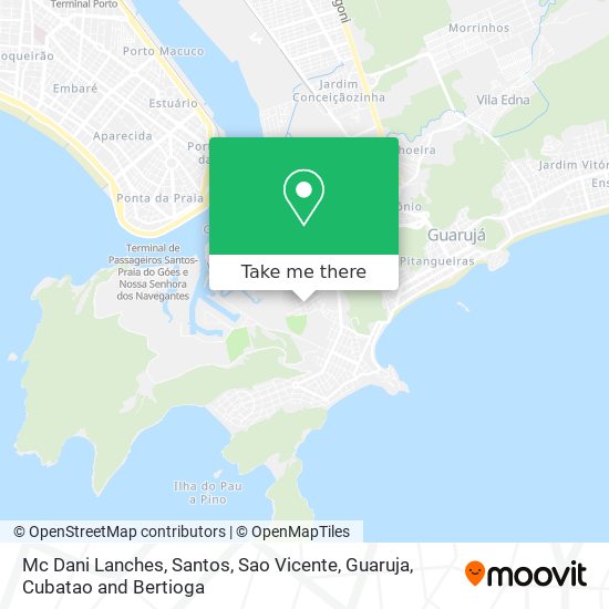 Mc Dani Lanches map