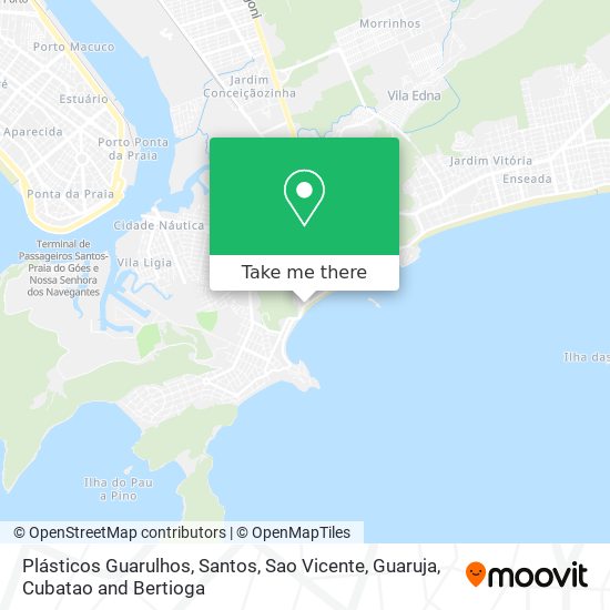 Plásticos Guarulhos map