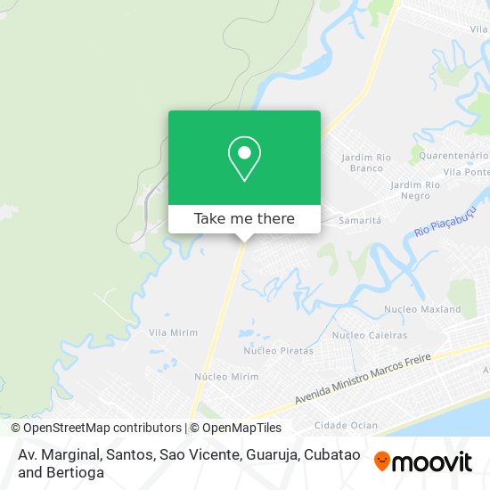 Av. Marginal map