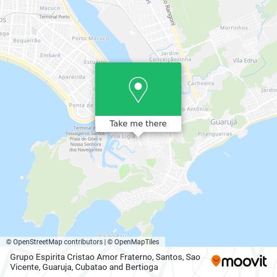 Grupo Espirita Cristao Amor Fraterno map