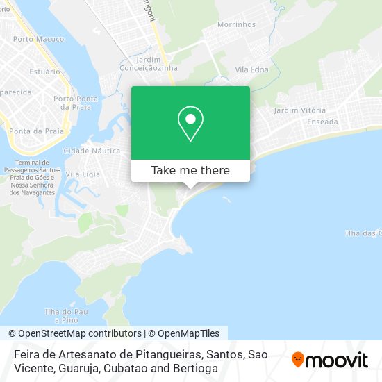 Feira de Artesanato de Pitangueiras map