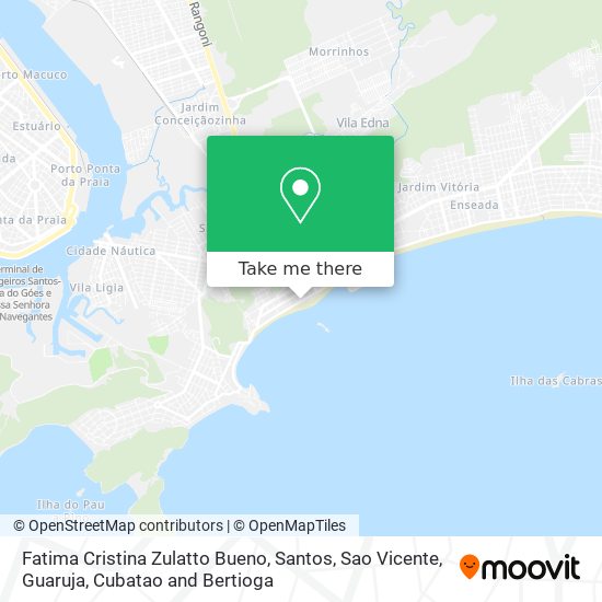 Fatima Cristina Zulatto Bueno map