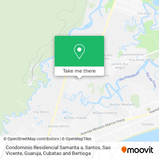 Condominio Residencial Samarita a map