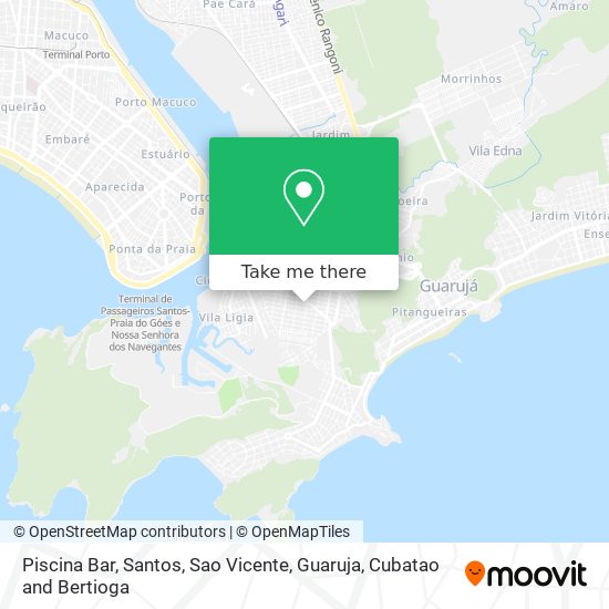 Piscina Bar map