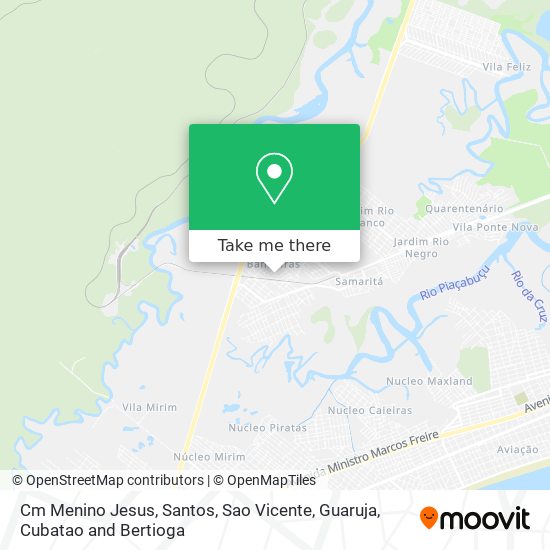 Cm Menino Jesus map