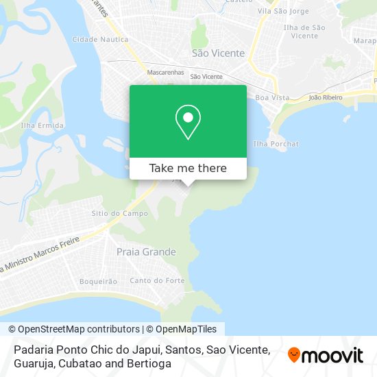 Padaria Ponto Chic do Japui map
