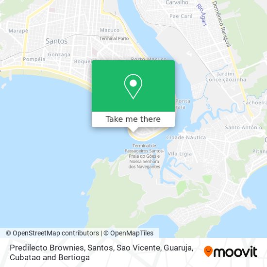 Predilecto Brownies map