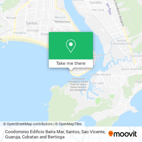 Condominio Edificio Beira Mar map
