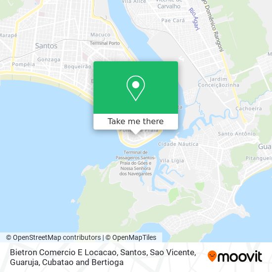Bietron Comercio E Locacao map