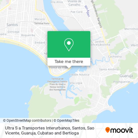 Ultra S a Transportes Interurbanos map