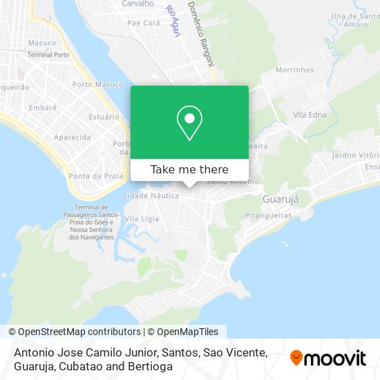 Antonio Jose Camilo Junior map