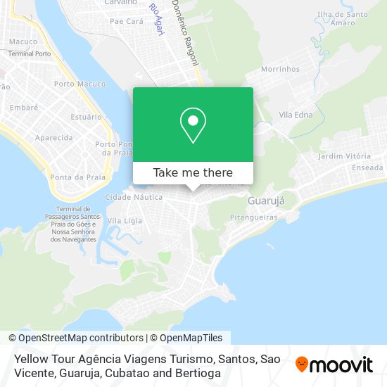 Yellow Tour Agência Viagens Turismo map