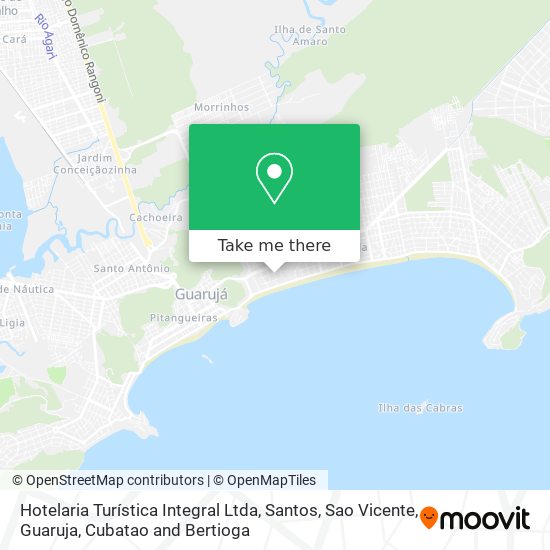 Hotelaria Turística Integral Ltda map