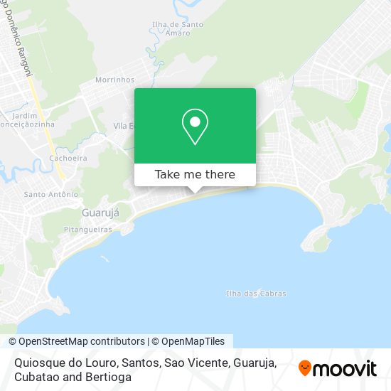 Quiosque do Louro map