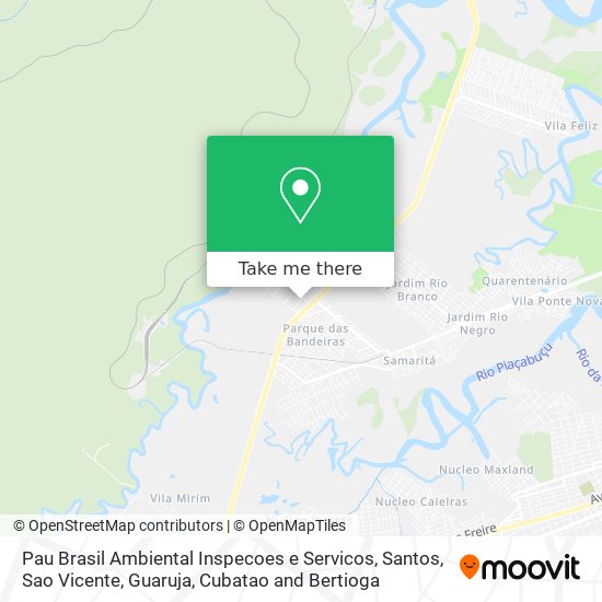 Pau Brasil Ambiental Inspecoes e Servicos map