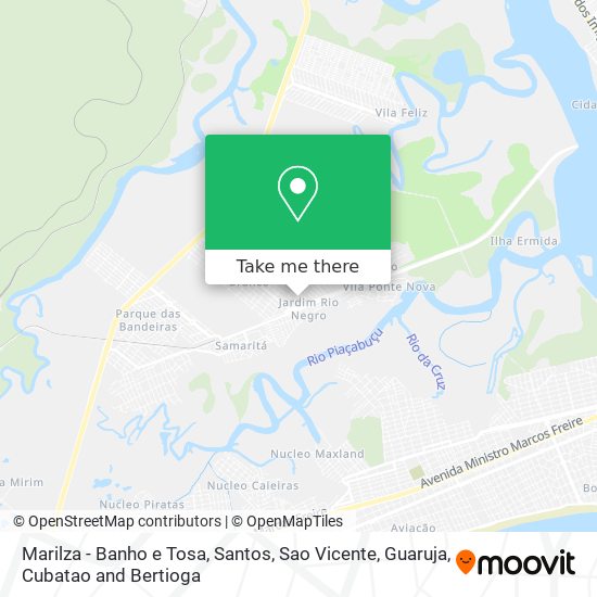 Marilza - Banho e Tosa map