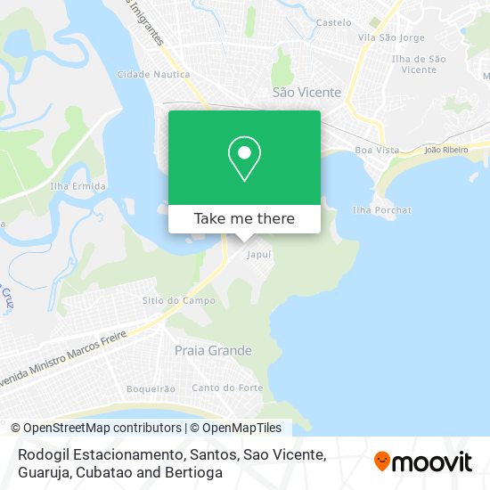 Rodogil Estacionamento map