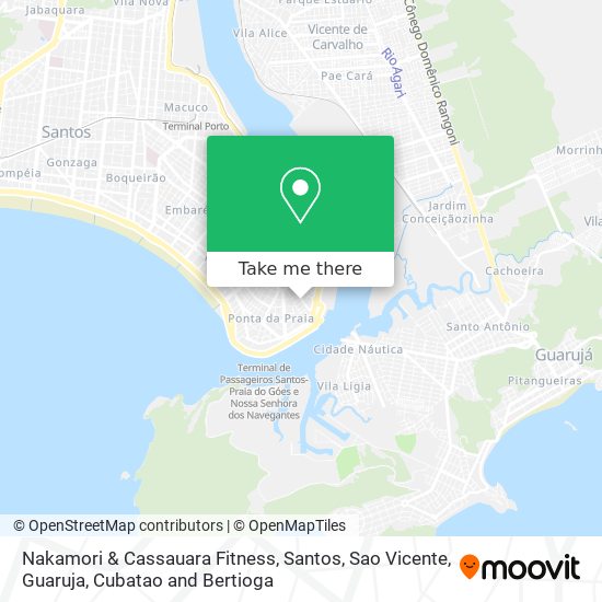 Nakamori & Cassauara Fitness map