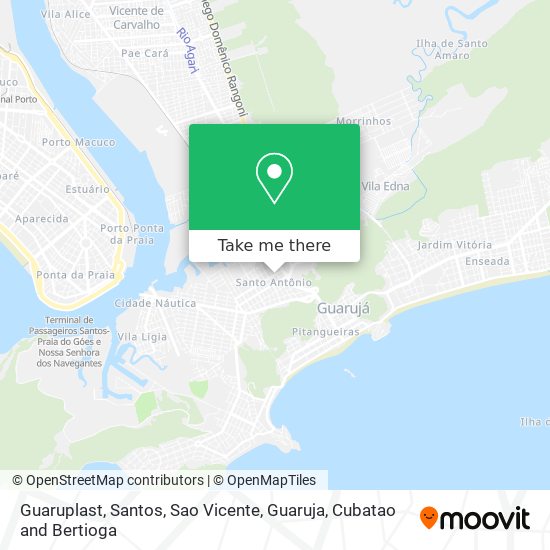 Guaruplast map