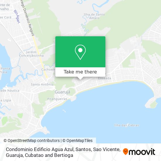 Condominio Edificio Agua Azul map