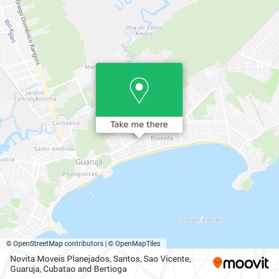 Novita Moveis Planejados map