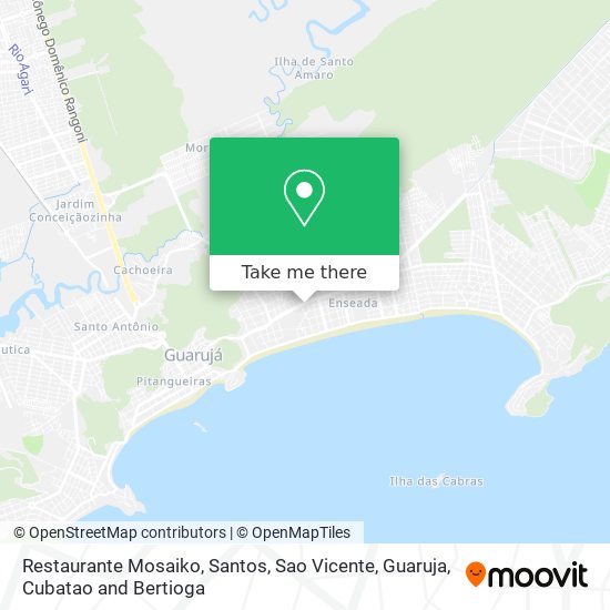 Restaurante Mosaiko map