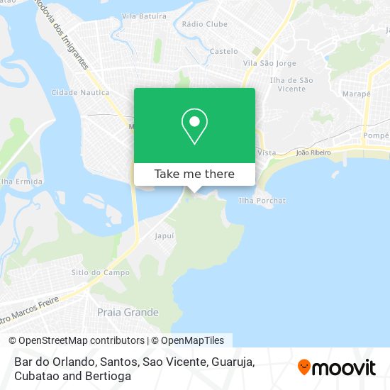 Bar do Orlando map